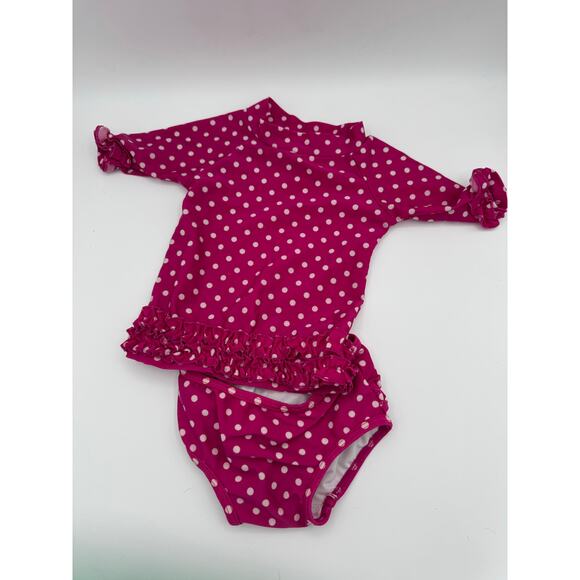 Rufflebutts Two Piece Baby Girl Swimsuit